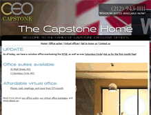 Tablet Screenshot of capstoneeo.com